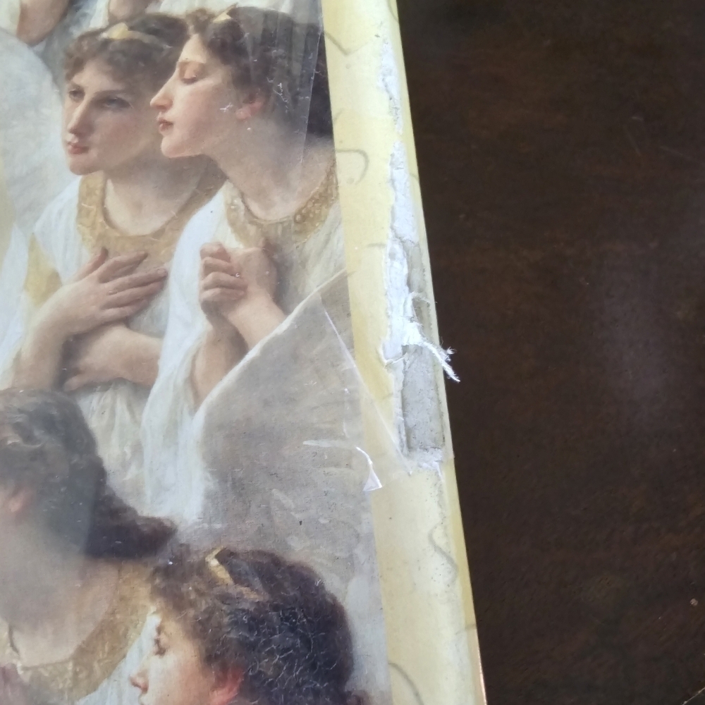 NEW Fx Schmid 2000 Piece Puzzle, The Virgin with Angels Image, Made in France - Picture 2 of 10